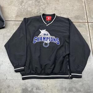 vintage indianapolis colts super bowl champions pullover windbreaker jacket